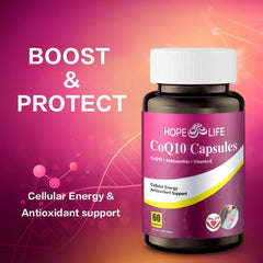 HOPE LIFE nutrition label highlighting non-GMO and allergen-free features