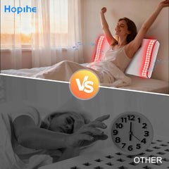 Hopihe Sunrise Pillow sunset lamp displays gradual glow to unwind before sleep.
