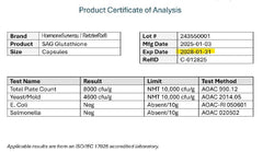 Made in USA seal on HormoneSynergy RetzlerRx product emphasizing quality