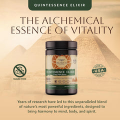 Close-up of Horus Quintessence Elixir gummies with bee pollen and turmeric for daily vitality