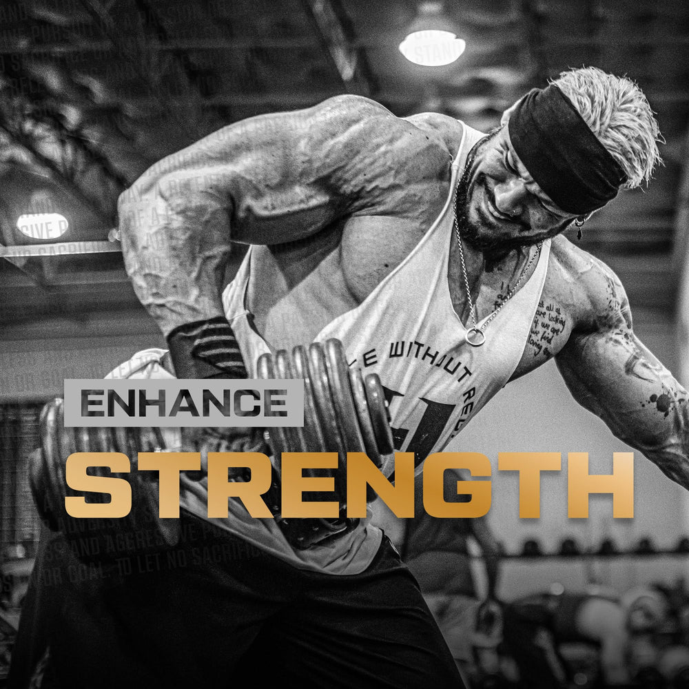 HOSSTILE Beta-Alanine powder added to sports drinks for workouts.