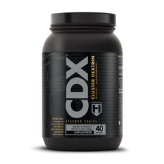 HOSSTILE CDX bottle showing clean unflavored carbs for workouts.