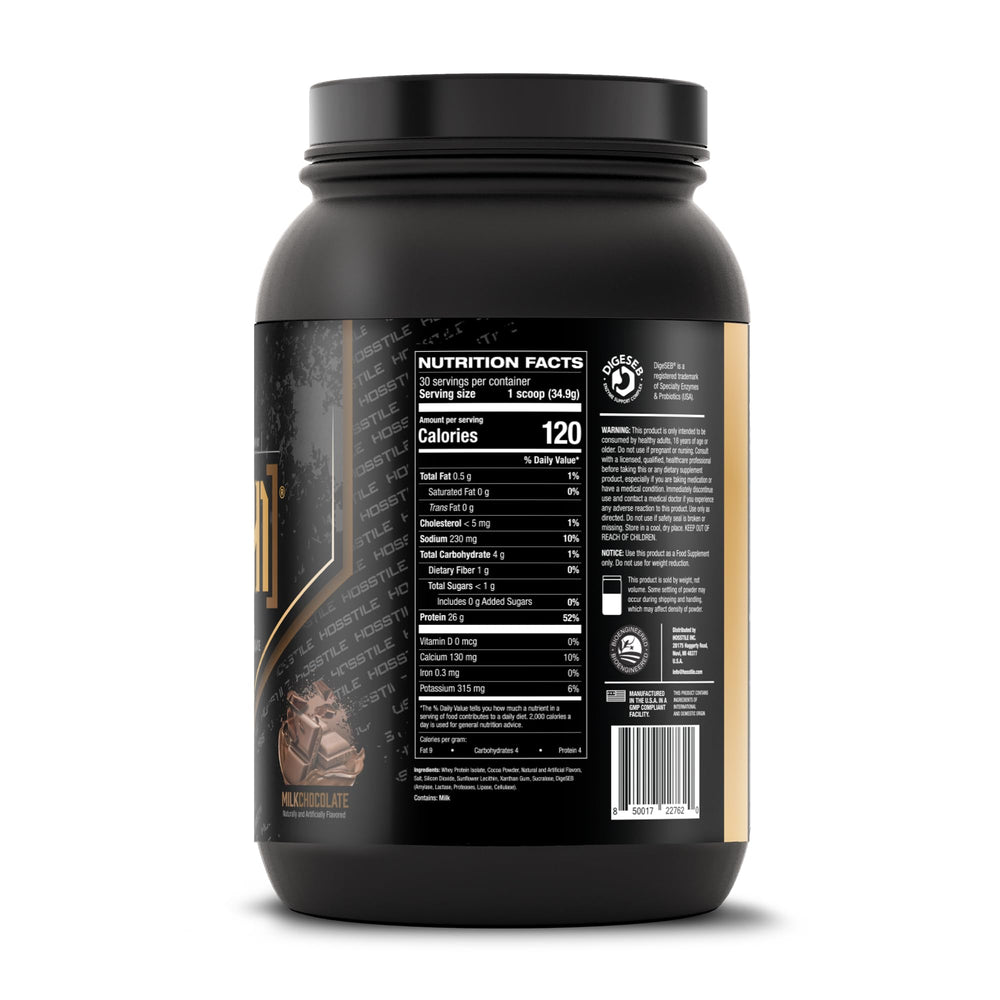 Grass-fed origin image featuring Hosstile ISO whey for premium sourcing