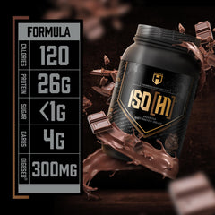 Scoop beside Hosstile ISO whey powder for quick post-workout fueling
