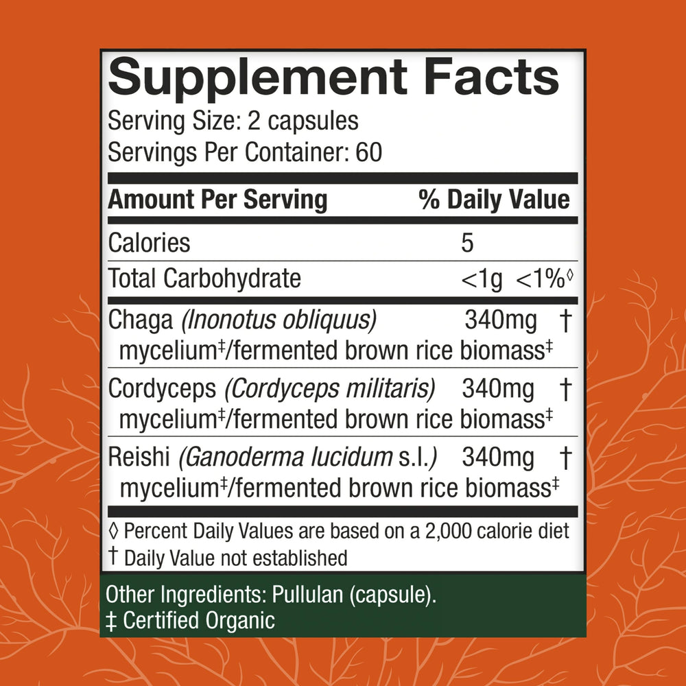 Host Defense Breathe capsules label-closeup for immune and respiratory support.