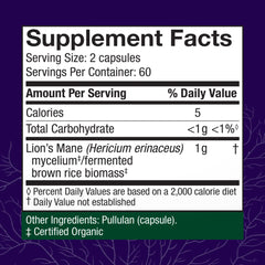Close-up of Host Defense Lion's Mane capsules highlighting texture for cognitive clarity.