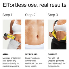 Hot Vita Sweat Now Gel lifestyle image conveys gym-to-studio versatility