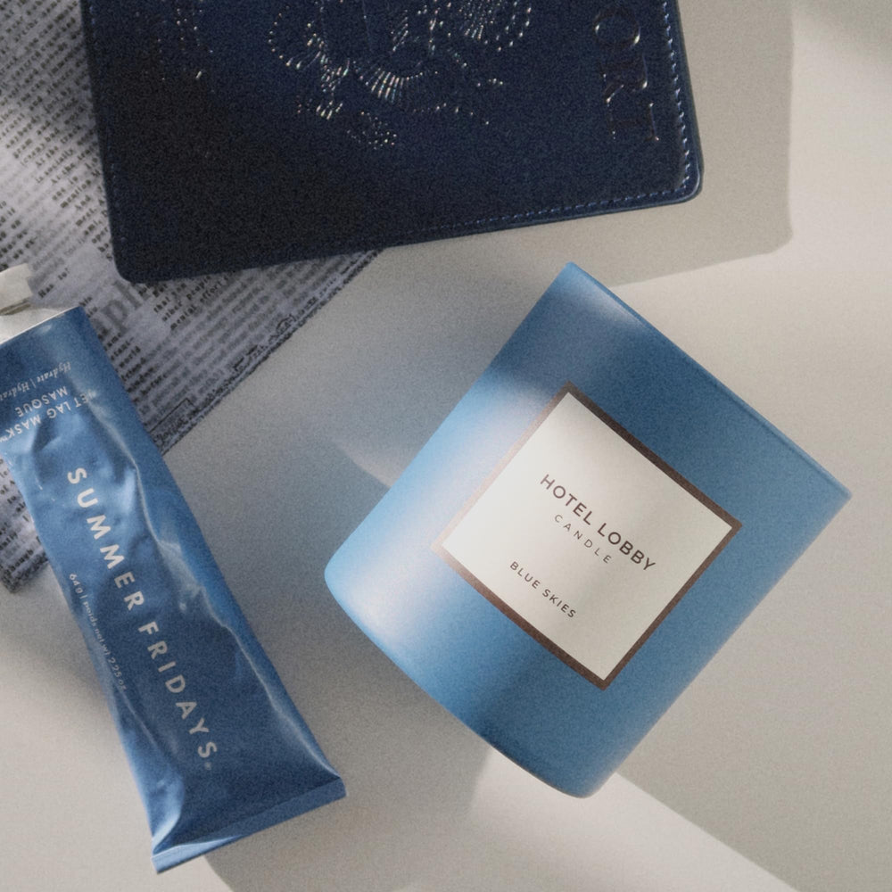Hotel Lobby Candle minimalist vessel complements modern interiors with understated elegance.