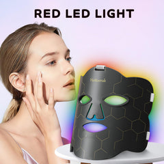 Hottoerak seven wavelength LED panel close-up for versatile light therapy options