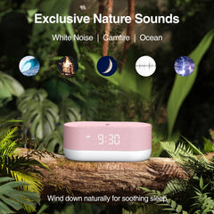 HOUSBAY Sound Machine Bluetooth pairing for easy music playback.