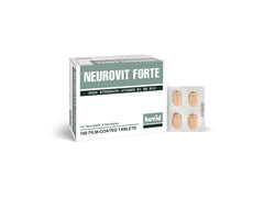 HOVID Neurovit Forte 100 tablets bottle front for daily B vitamin support.