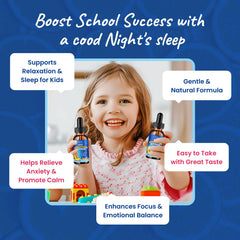 Hovika L Theanine Omega 3 blend promotes focused calm in kids