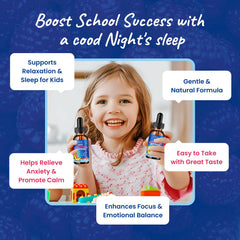 Hovika Raspberry Magnesium Drops for Kids label closeup, highlights vitamin D3 and zinc support