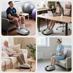 Howdy Shiatsu Foot Massager fits US Men size 13 for wider reach.
