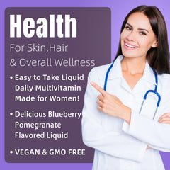 HOWEEJET Liquid Multivitamin package front communicates vegan-friendly and allergen-free formula