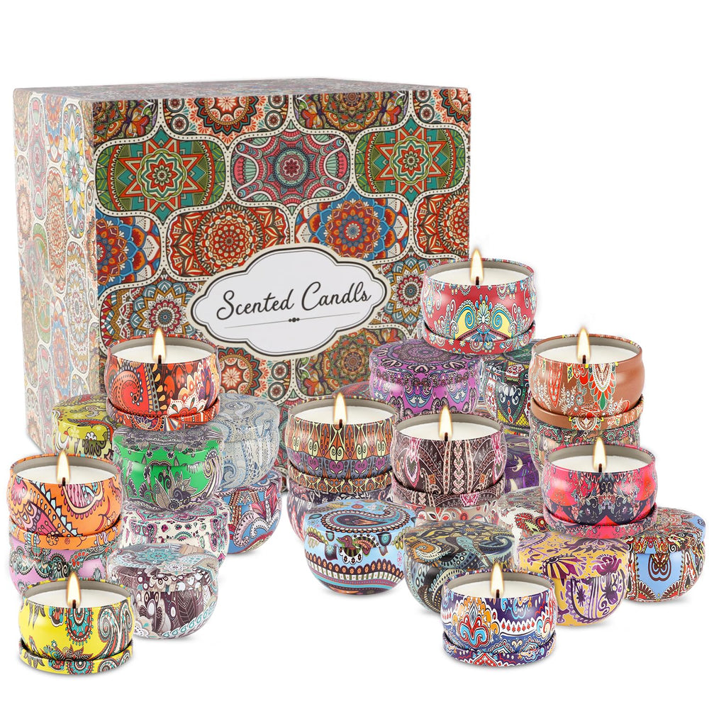 Howemon candles variety display showcases popular fragrances for different moods.