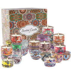 Howemon candles variety display showcases popular fragrances for different moods.