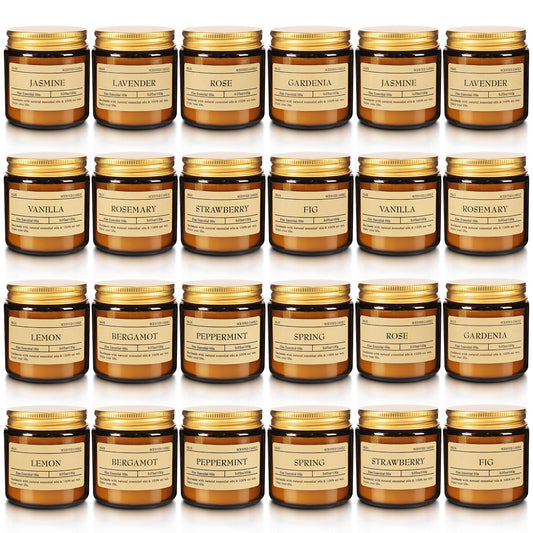 Howemon lemon candle brightens rooms with a refreshing citrus aroma