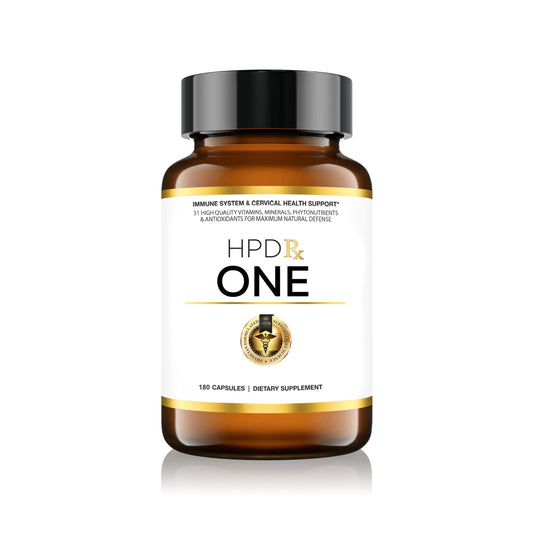 HPD Rx ONE immunity boost bottle with high-potency formula for daily immune support