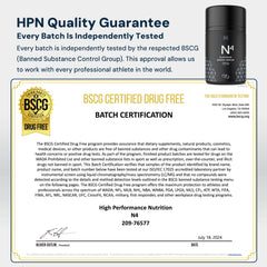 HPN N4 Icelandic Omega-3 bottle on a shelf ready for daily use.