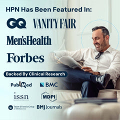 HPN NAD3 promo card highlighting support for healthy aging