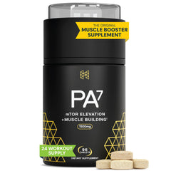 HPN PA(7) bottle front—compact packaging for easy daily use by athletes.