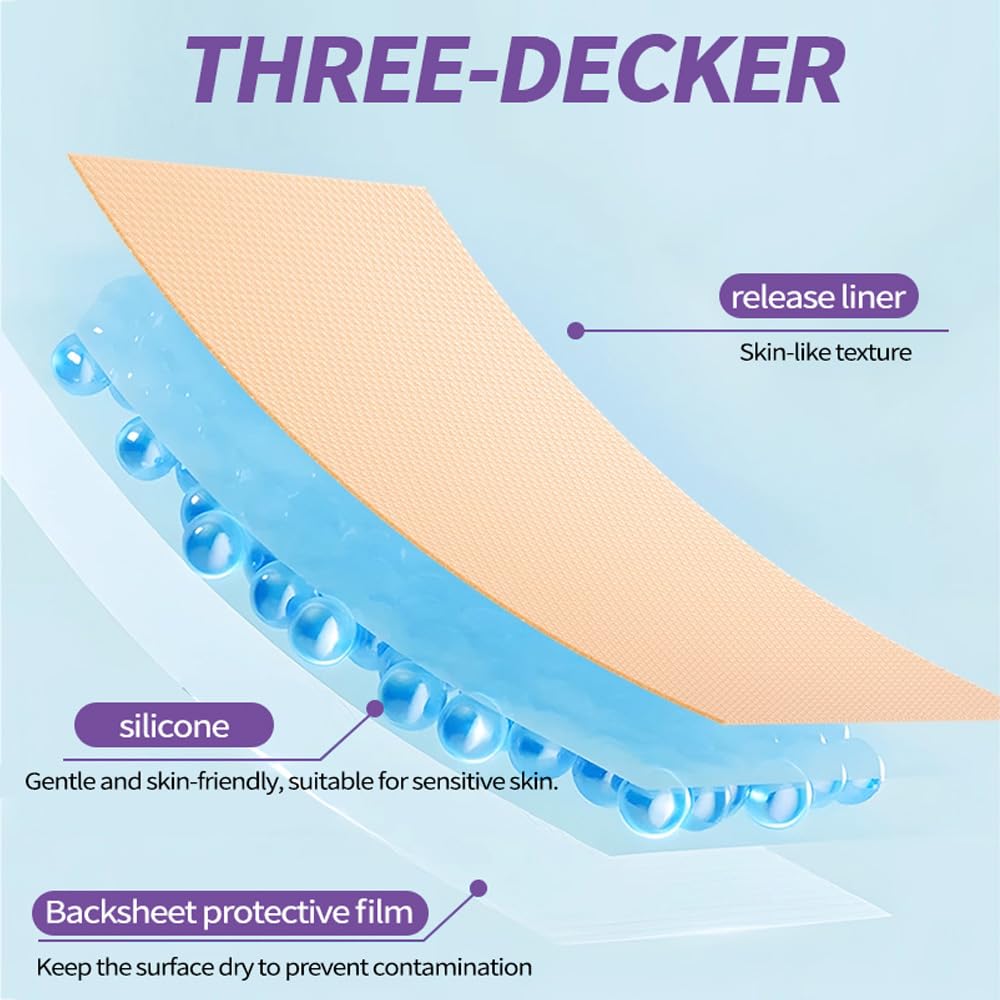 HPUFKOT acne scar improvement sheet on affected area