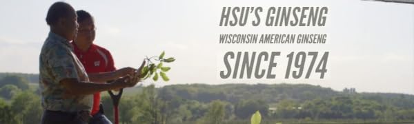 Hsu's American ginseng slices showcase Wisconsin grown heritage since 1974.