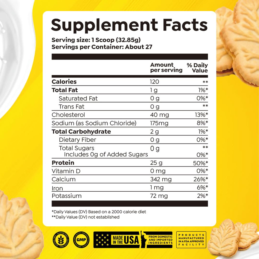 HTLT Casein + Whey Protein easy mix that blends smoothly into drinks.