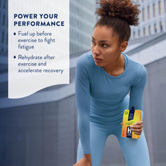 HTWO Plus Lemonade ready-to-drink pouch ready for on-the-go hydration
