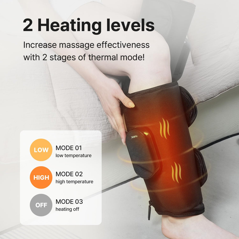 HubiCare heat function provides warm comfort during massage
