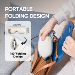 HuBDIC HubiCare Eye Massager beige Bluetooth connection for wireless music
