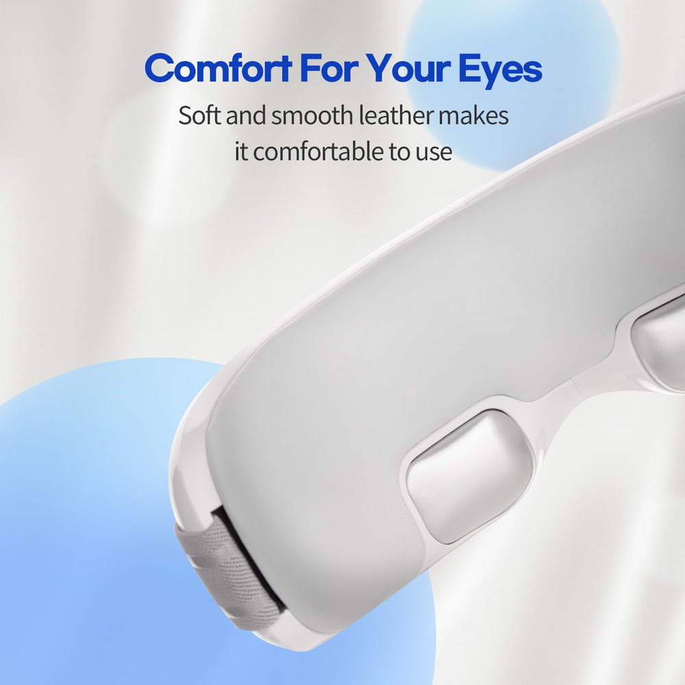 Temperature settings show warm and cool options for targeted comfort.