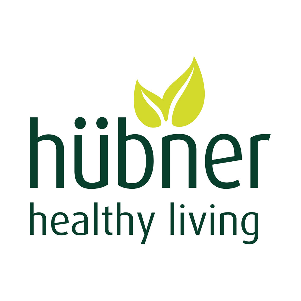 Hübner Iron Vital liquid kitchen display shows ready-to-use packaging.