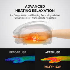 HuBDIC HubiCare heat level visuals showing options from cool to warm warmth.