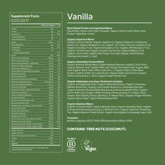 Huel Daily Superblend Vanilla probiotics image showcases gut-friendly cultures.