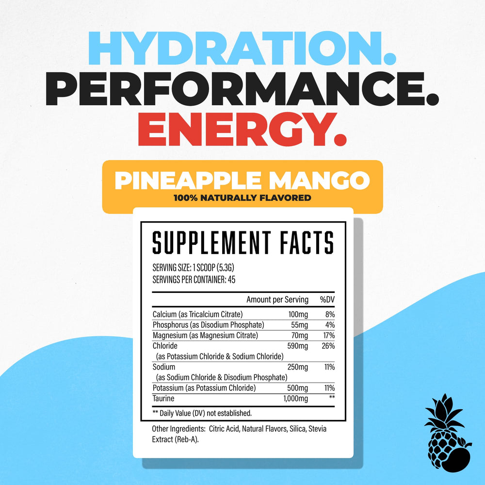 Huge Supplements Electrolytes Powder built-in scoop for mess-free dosing during workouts