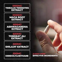 Huge Supplements Rebirth PCT male-performance blend shown for post-cycle support.
