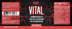Huge Supplements Vital capsules emphasize vegan, clean nutrition