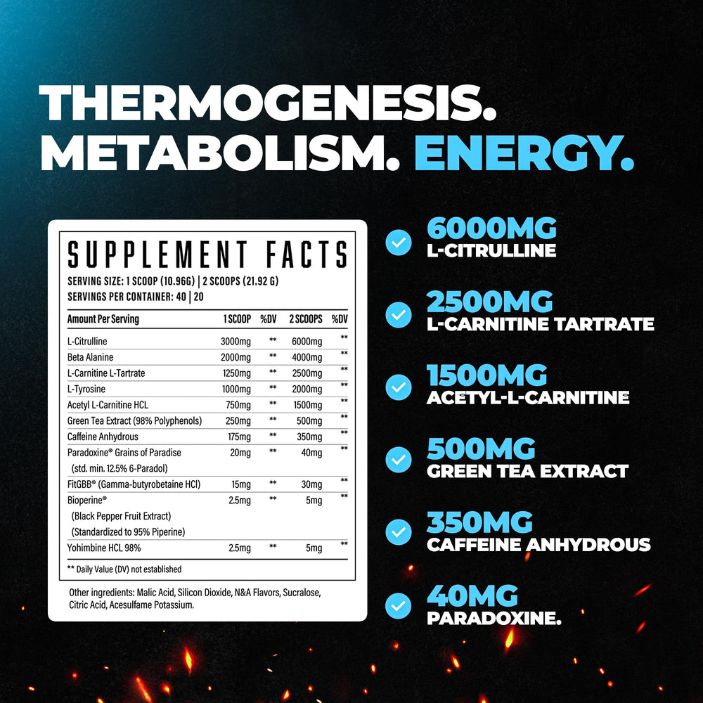 Huge Supplements Wrecked Inferno watermelon flavor bottle for intense training energy.
