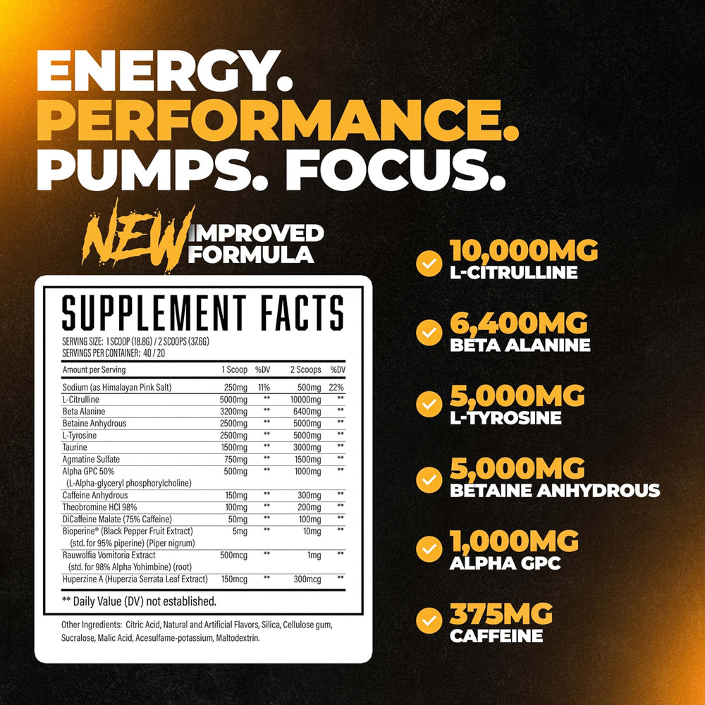 Huge Supplements Wrecked Pre-Workout powder-texture shows smooth mixability