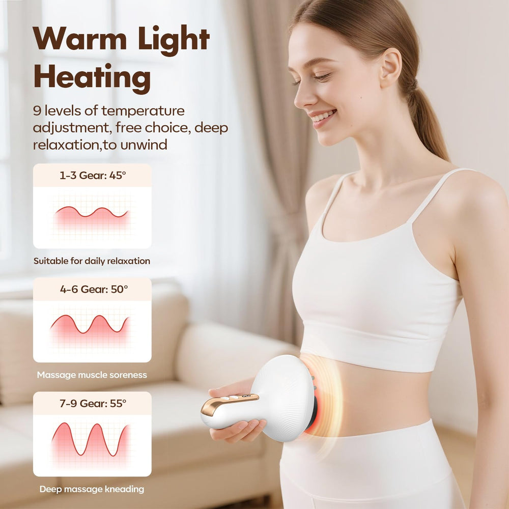 HuixinLine Rechargeable Massager — cordless design for on-the-go body sculpting.