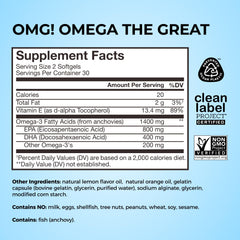 HUM OMG! Omega The Great bottle beside skin-tone care routine for balanced appearance