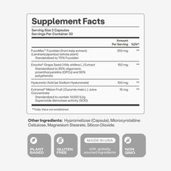 Humann Cholesterol Daily bottle front view, convenient vegan capsules for daily use.