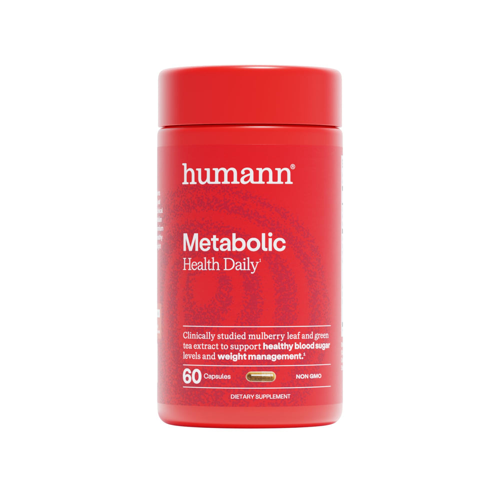 Humann Metabolic Health Daily bottle front view for easy daily use