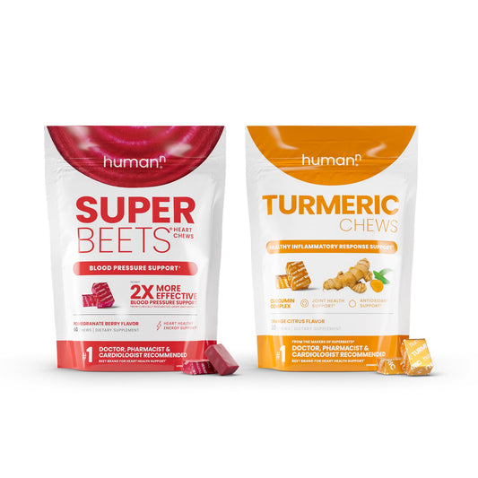 Humann Heart Chews packaging for everyday heart-support routine.