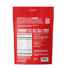 Humann Heart Chews zero sugar flavor in convenient daily form.