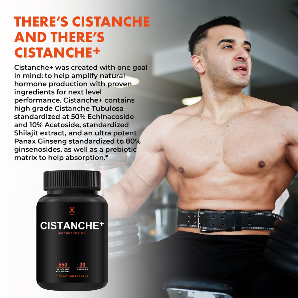 Humanx Cistanche+ shilajit extract highlights full spectrum support.
