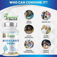 Humming Herbs Inobalance Pro+ NAC included for potential antioxidant support