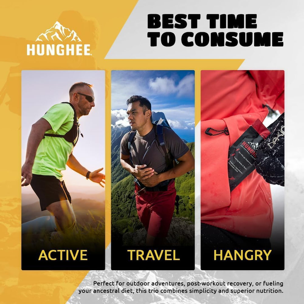Cycling action with Hunghee Ancestral Energy O.G. bulk pack energy packs